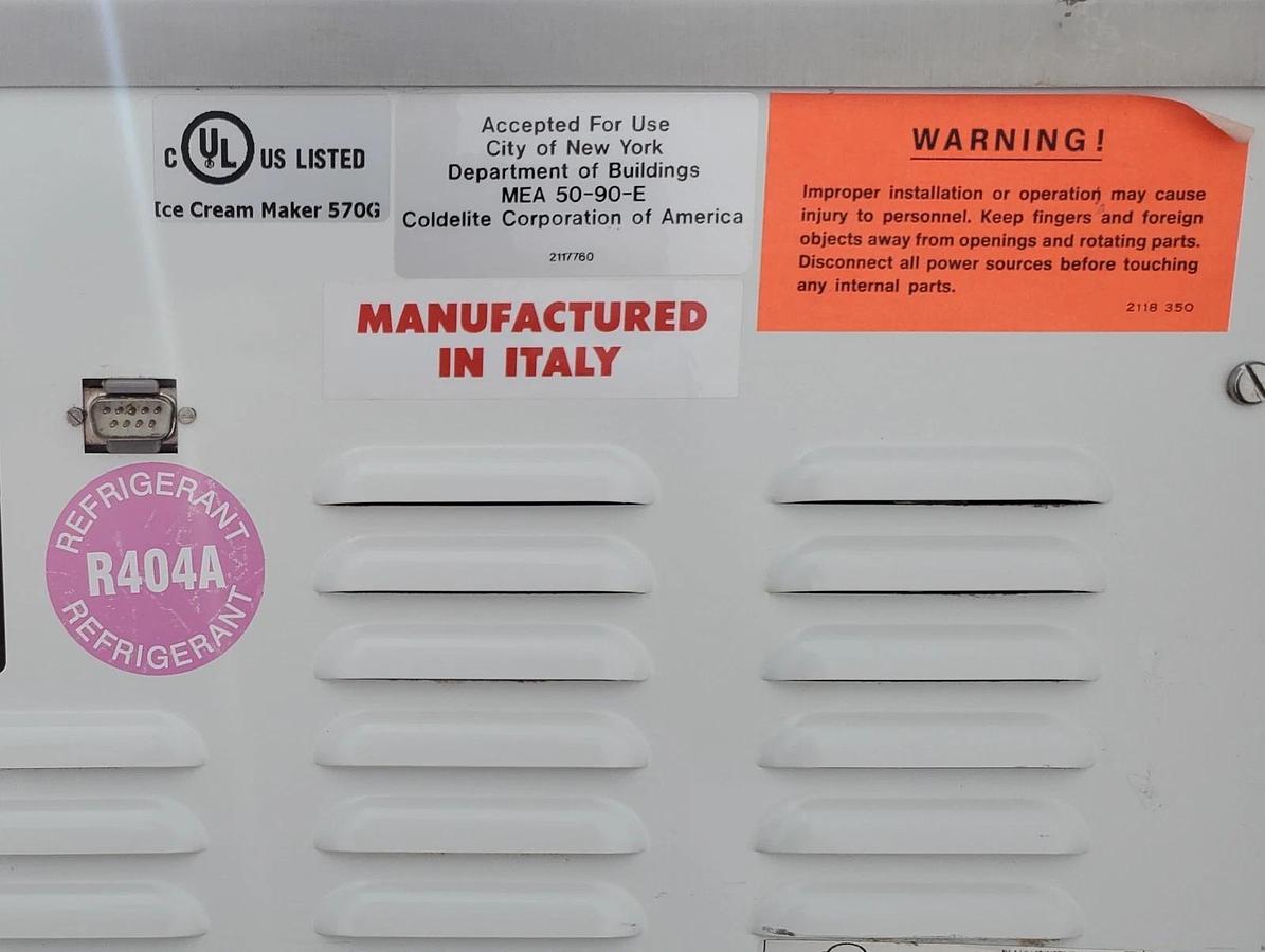 Used CARPIGIANI LB302 RTX-G Ice Cream Gelato BATCH FREEZER 15 Quarts VERY NICE UNIT