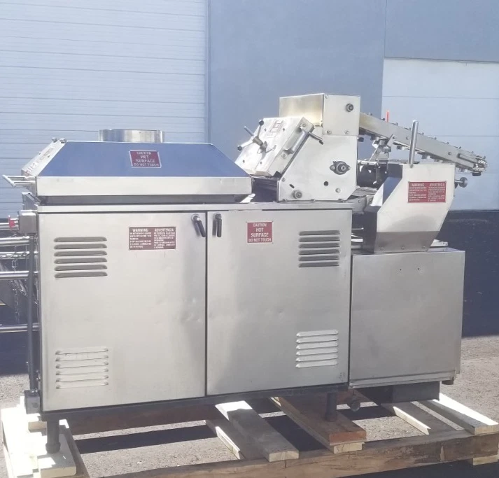 Used SUPERIOR FLOUR TORTILLA MACHINE PRESS and OVEN COMBO w BUILT-IN Conveyor