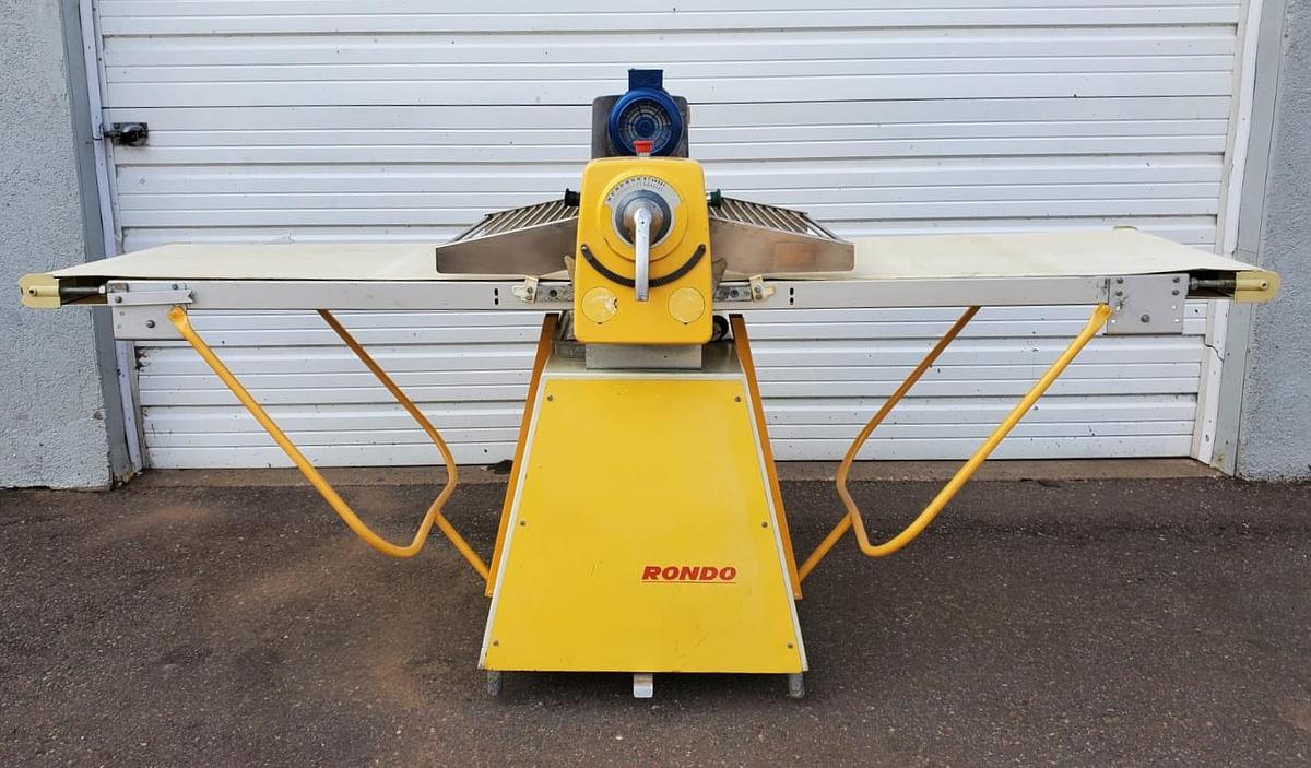 Used RONDO SSO615 Dough Roller Sheeter Floor Model SEEWER