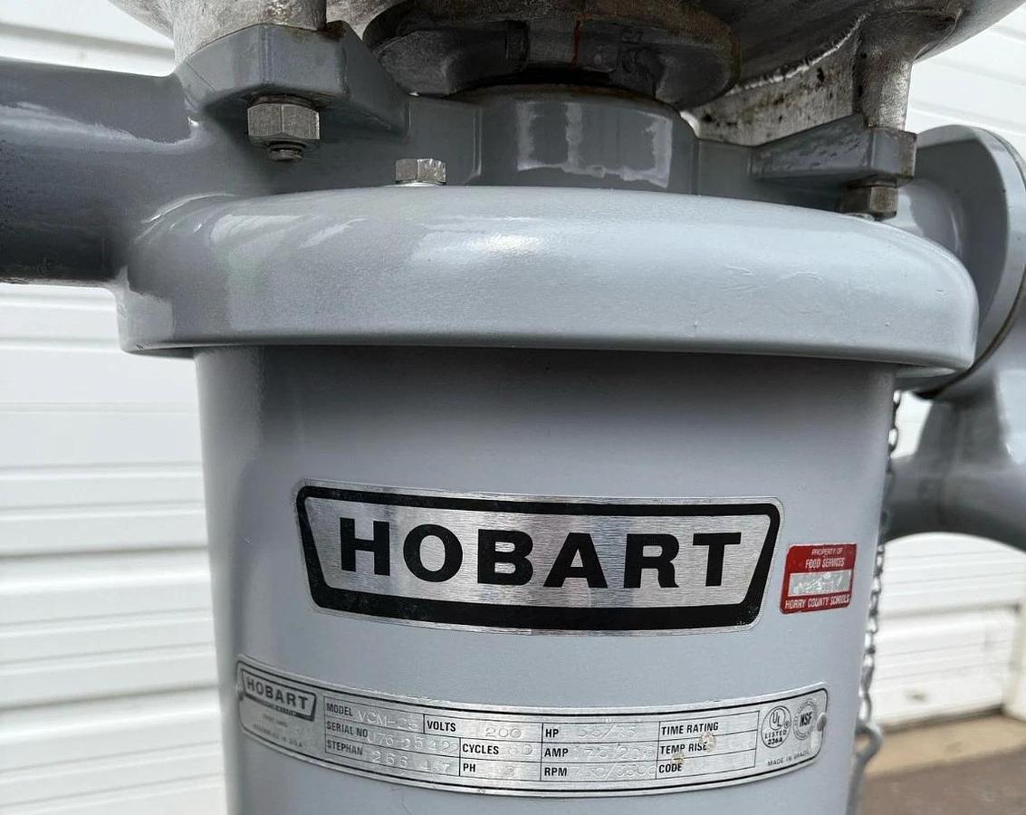 Used HOBART VCM25 Vertical Cutter Mixer 25 QT Food Processor