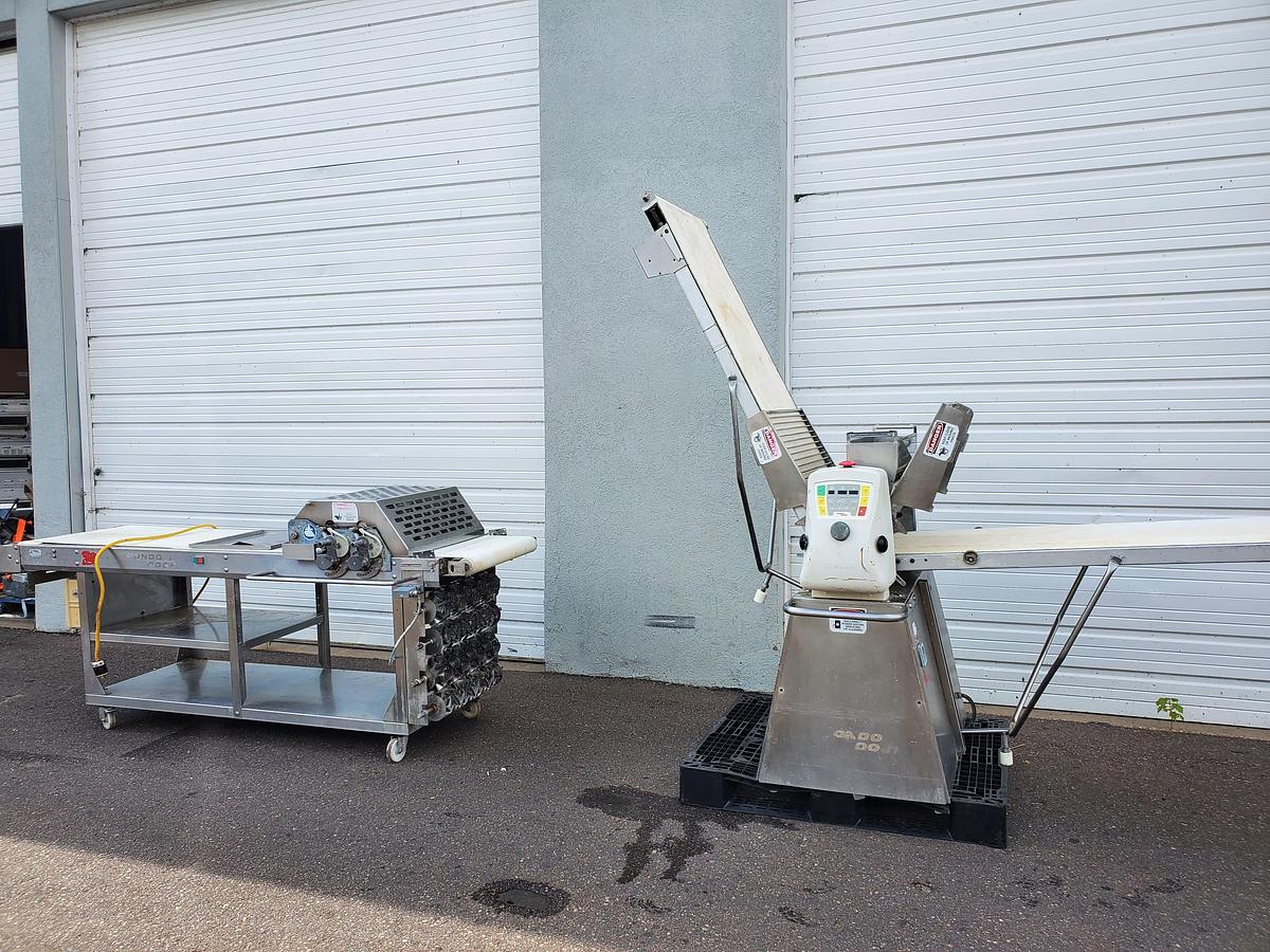 Used RondoStar 3000 Dough Sheeter with Cutting Table
