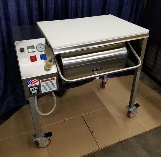 Used DANIELS DVTS 100 Vacuum Meat Tumbler 100 LB