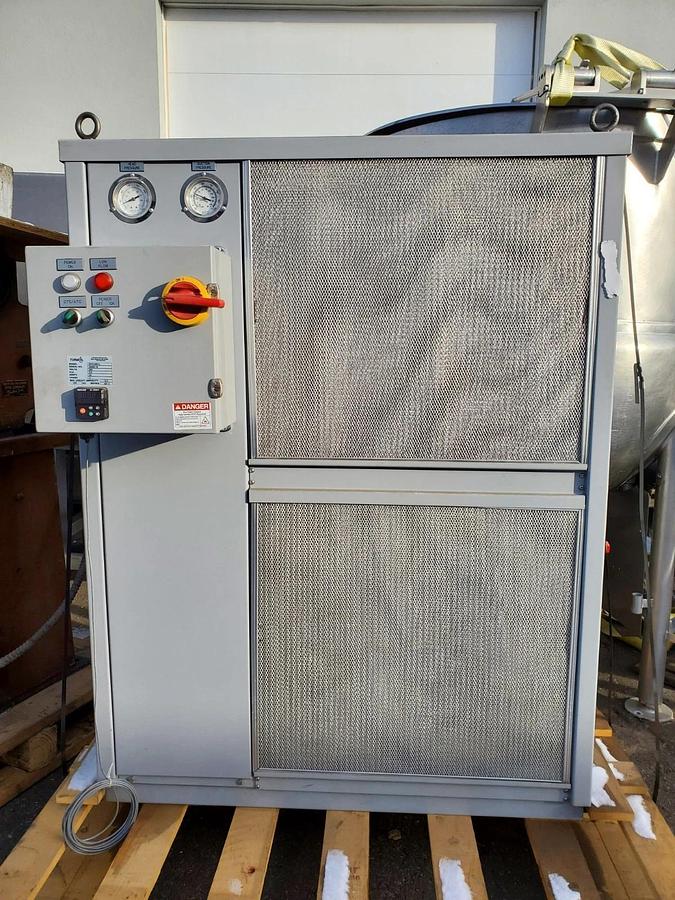 Used TURMOIL OCO-400 IL Industrial In-Line Oil Oil-Based Cooler Chiller UNUSED