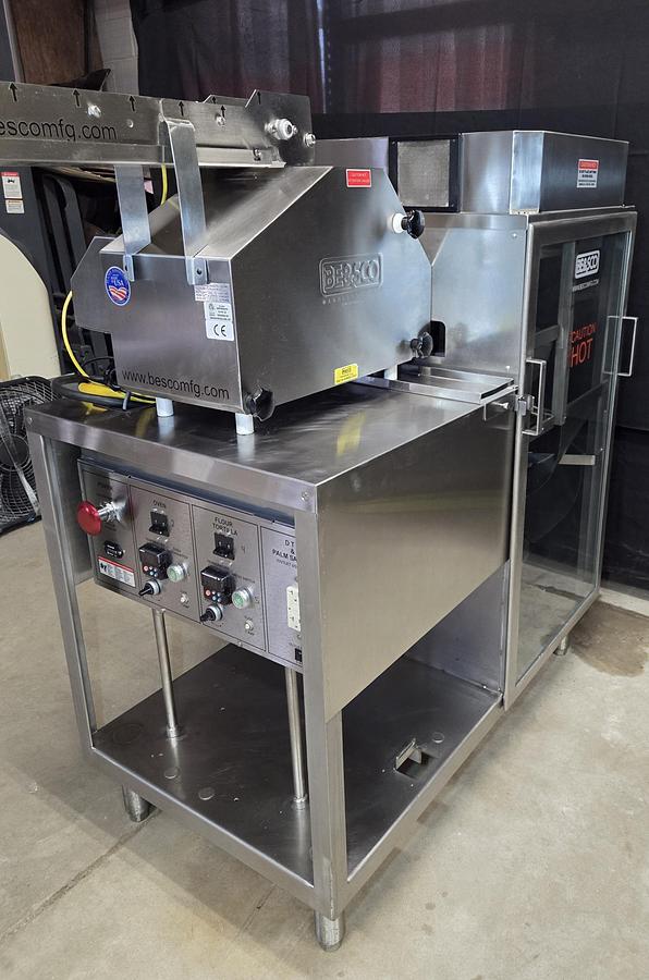 Used BE&SCO BETA 900 E Electric Tortilla Press and Oven Combo