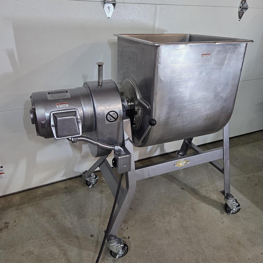 Used LELAND HD100DA Food and Meat Commercial MIXER 100 LB Double Action