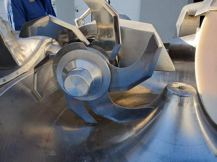 Used SEYDELMANN K326 Automatic 60” Bowl Meat Chopper Cutter + Scrapper Control Panel