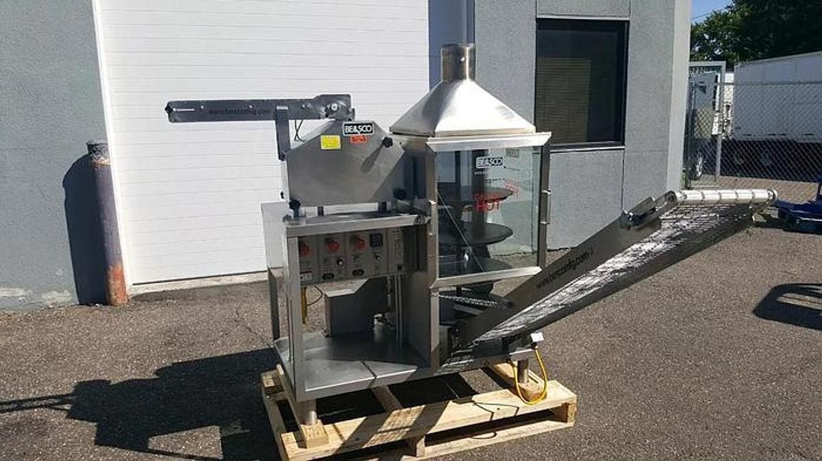 Used BE&SCO BETA 900 E Electric Tortilla Press and Oven Combo