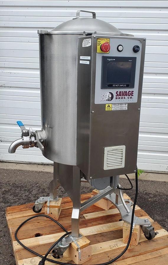 Used Savage Bros 200 LB Chocolate Melter & Conditioner