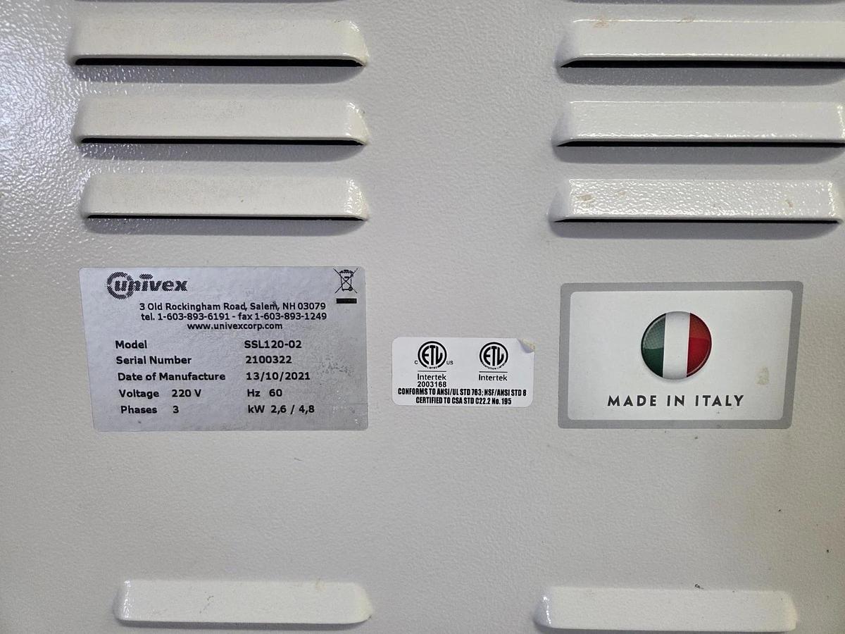 Used UNIVEX SL120 180 qt Spiral Dough Mixer 