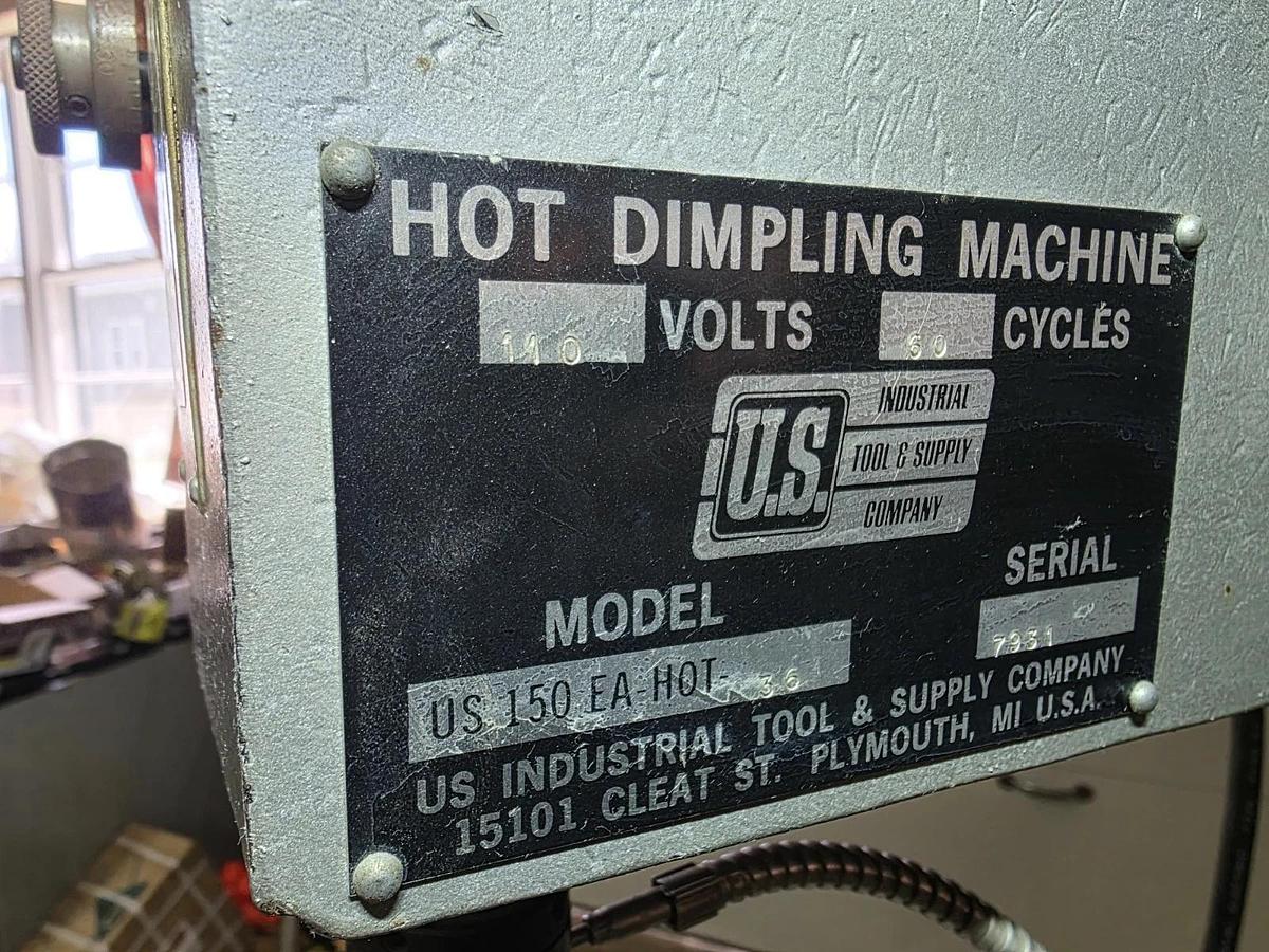 Used HOT DIMPLING MACHINE US150EAHOT-36 US Industrial Tool