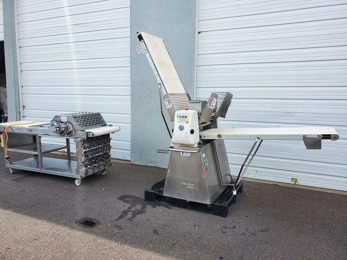 Used RondoStar 3000 Dough Sheeter with Cutting Table