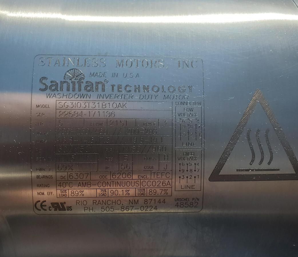 Used URSCHEL M6 DICER  Slicer Urschel Laboratories