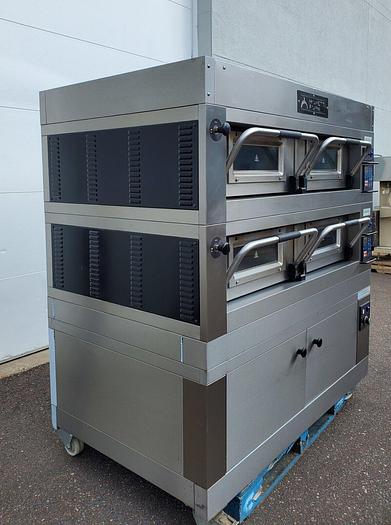 Used MORETTI FORNI Stone Hearth Double Pizza and Bakery Oven with PROOFER