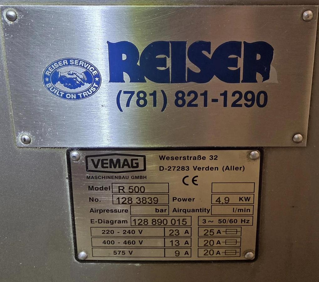 Used VEMAG ROBOT 500 DOUGH DIVIDER Extruder