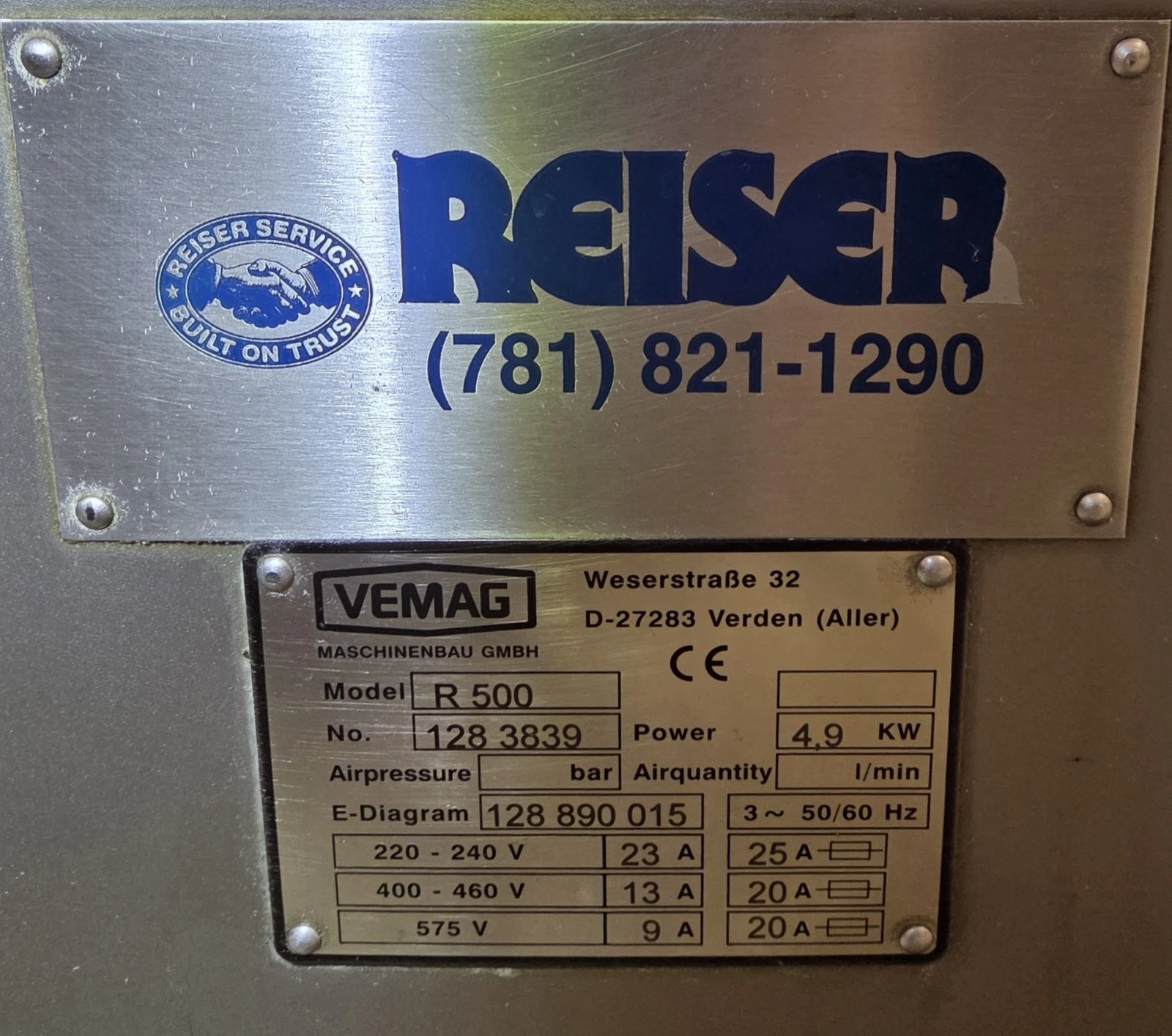 Used VEMAG ROBOT 500 DOUGH DIVIDER Extruder