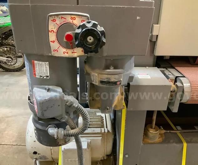 Used TIMESAVERS 143-2 HP75 43″ 2 Head Abrasive Wide Belt Sander