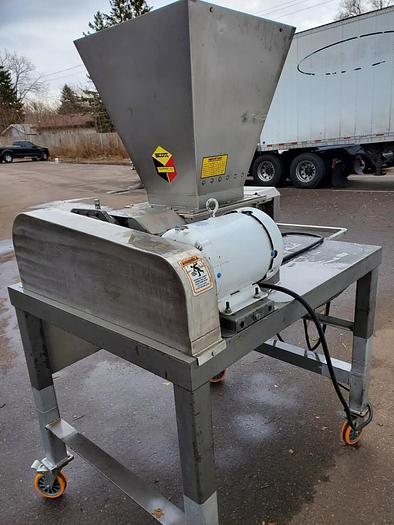 Used SCOTT EQUIPMENT Co Model CR12x12 Stainless Steel Frozen Food Clumps Crusher