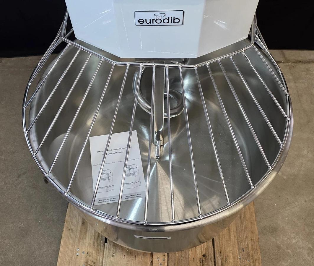 EURODIB LM-50 50 qt Spiral Dough Mixer ETL >Scratch and Dent Unit<