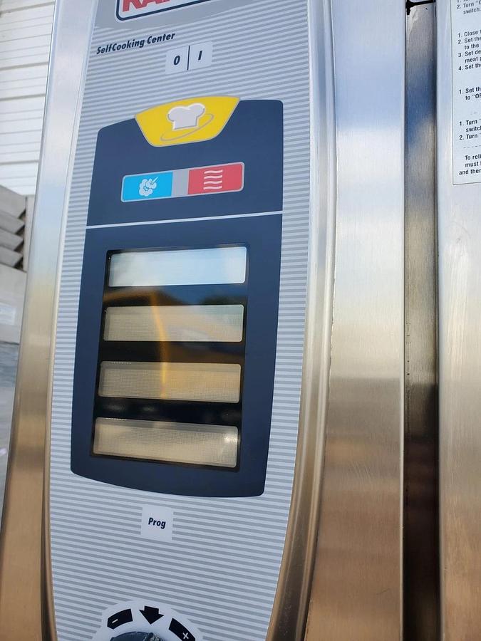 Used RATIONAL OVEN SCC202G ROLL-IN RACK Self Cooking Center