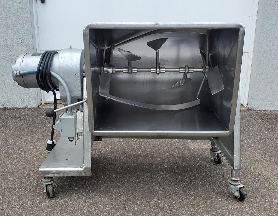 Used LELAND 200DA Food and Meat Commercial MIXER 200 LB Double Action