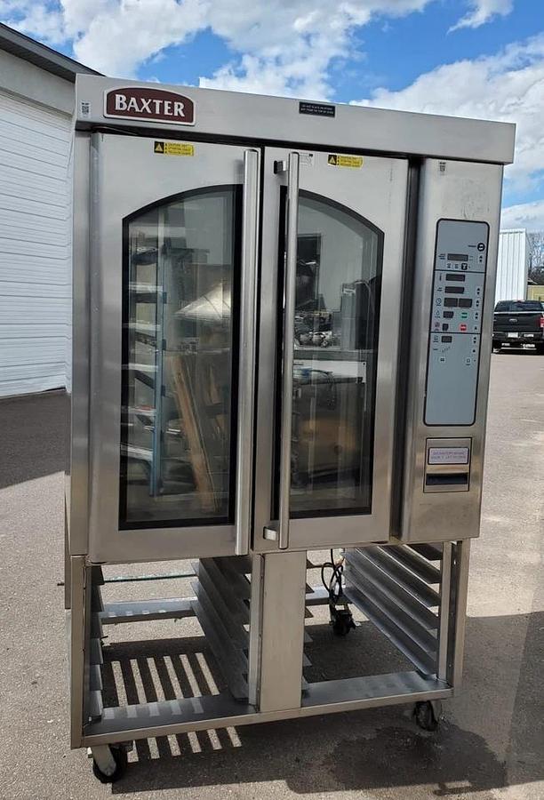 Used BAXTER OV310G Rotating Mini Rack Oven