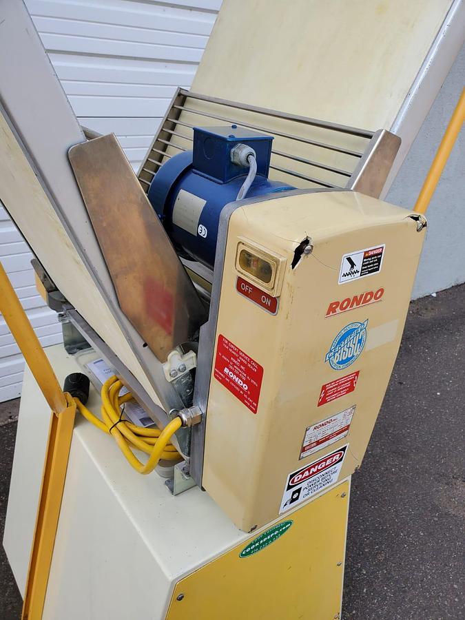 Used RONDO SSO615 Dough Roller Sheeter Floor Model SEEWER
