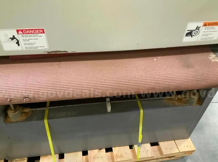 Used TIMESAVERS 143-2 HP75 43″ 2 Head Abrasive Wide Belt Sander