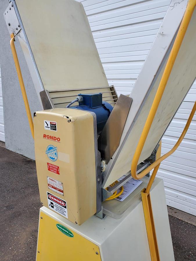 Used RONDO SSO615 Dough Roller Sheeter Floor Model SEEWER