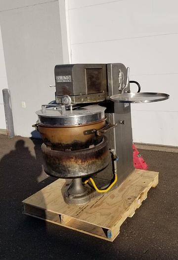 Used SAVAGE BROS S-48 Fire Mixer Mixing Kettle Caramel and Confection