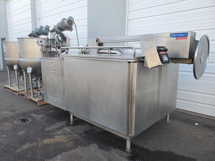 Used CapKold Water Jet Sous Vide Cooker Chiller and 2 GROEN INA/2-100 Kettles