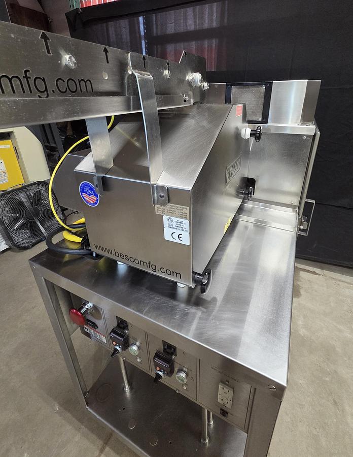 Used BE&SCO BETA 900 E Electric Tortilla Press and Oven Combo