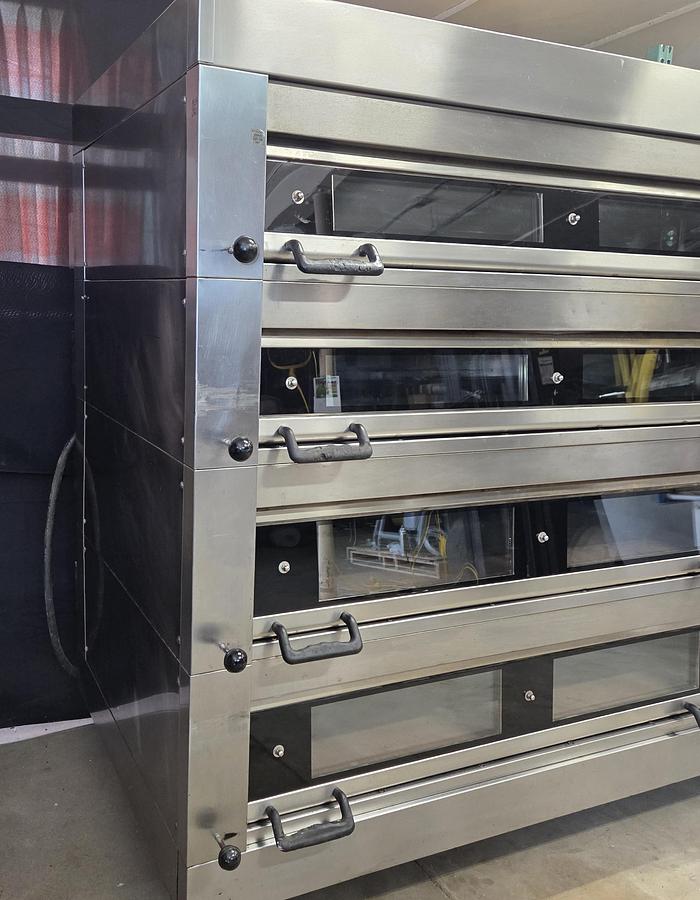 Used DOYON 3T4 Artisan Stone 4 Deck Electric Oven