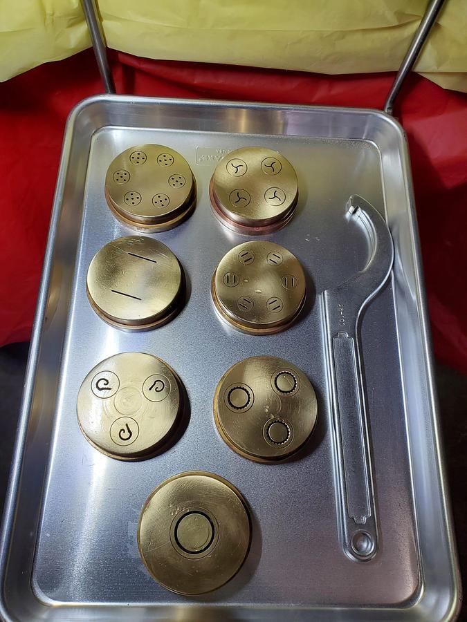 Used La MONFERRINA P3 Pasta Maker Extruder Machine + 7 DIES