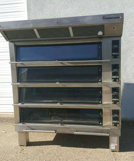 Used BONGARD M4 SOLEO 4 DECK BAKERY BREAD PIZZA PASTRY OVEN