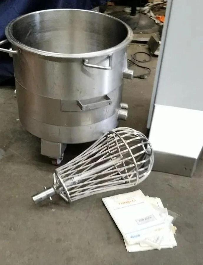 Used TONELLI Planetary Dough Mixer 120 quarts