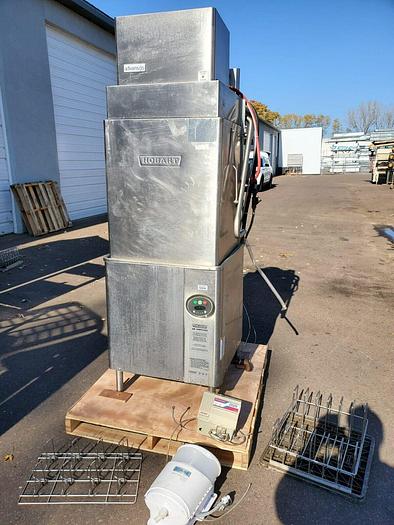 Used HOBART AM15VLT Ventless TALL PAN WASHER with BOOSTER