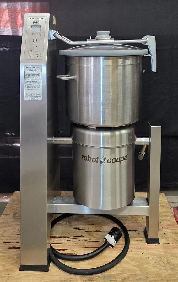 Used ROBOT COUPE R60 Cutter Mixer 63 Quarts Food Processor