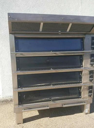 Used BONGARD M4 SOLEO 4 DECK BAKERY BREAD PIZZA PASTRY OVEN