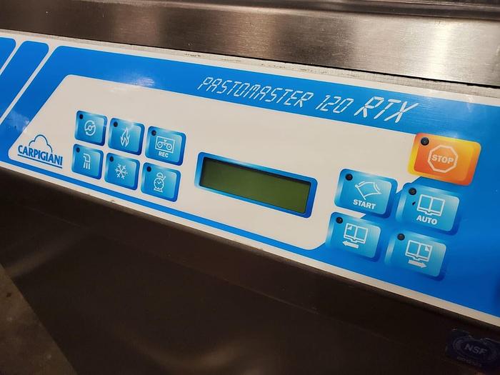 Used CARPIGIANI PASTOMASTER 120 RTX Pasteurizer Gelato Ice Cream Dessert