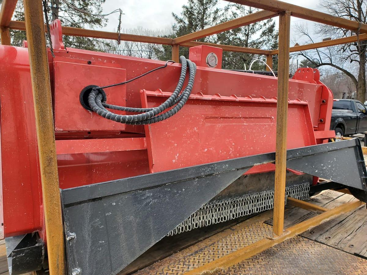 72" Skid Steer Drum Forestry Mulcher