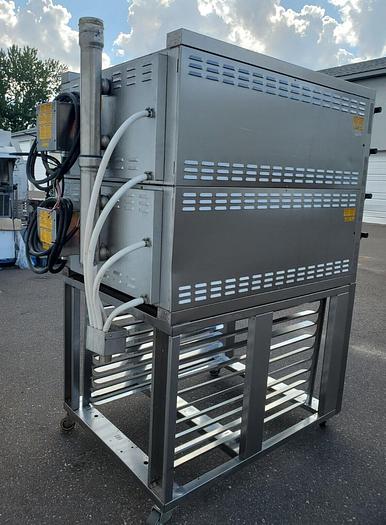 Used WIESHEU EBO68L 4 Deck BAKERY Oven With Steam Injection