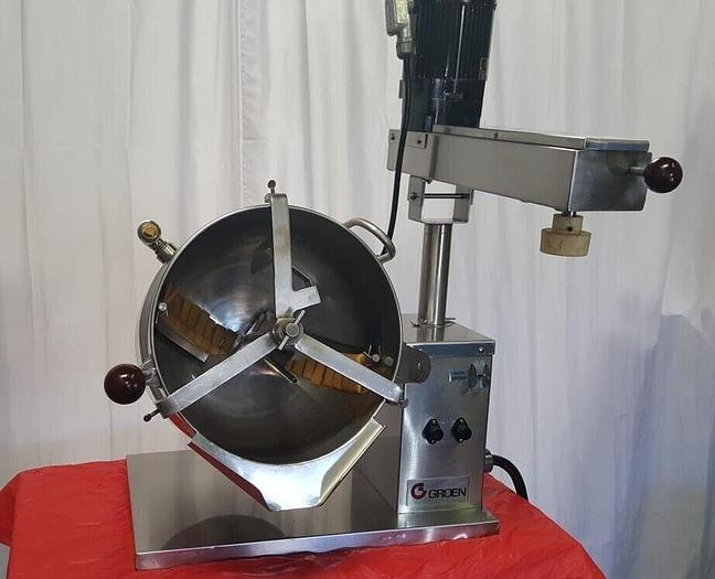 Used GROEN 20 QT Mixing Kettle FUDGE COOKER MIXER TDB/7-20