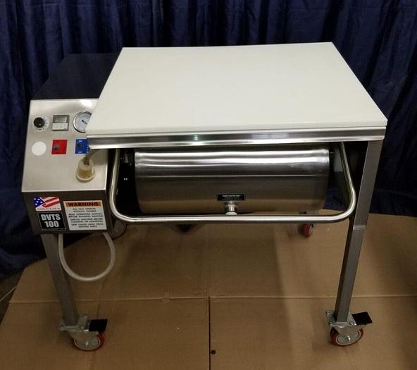 Used DANIELS DVTS 100 Vacuum Meat Tumbler 100 LB