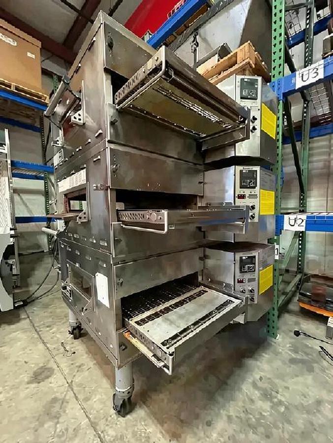 Used MIDDLEBY MARSHALL PS536ES Triple Deck Pizza Oven ELECTRIC