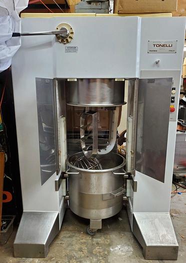 Used TONELLI Planetary Dough Mixer 120 quarts