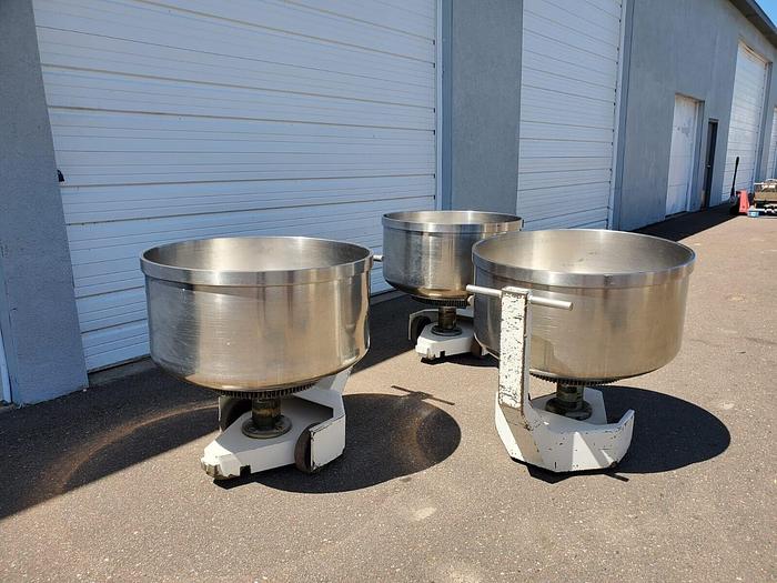 Used RONDO VMI SPI220AV Dough Mixer BOWL (1)