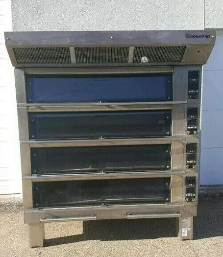 Used BONGARD M4 SOLEO 4 DECK BAKERY BREAD PIZZA PASTRY OVEN