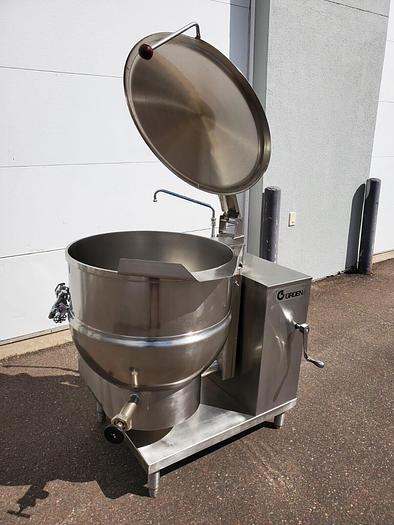 Used GROEN DH-40 Natural Gas Jacketed Steam Kettle