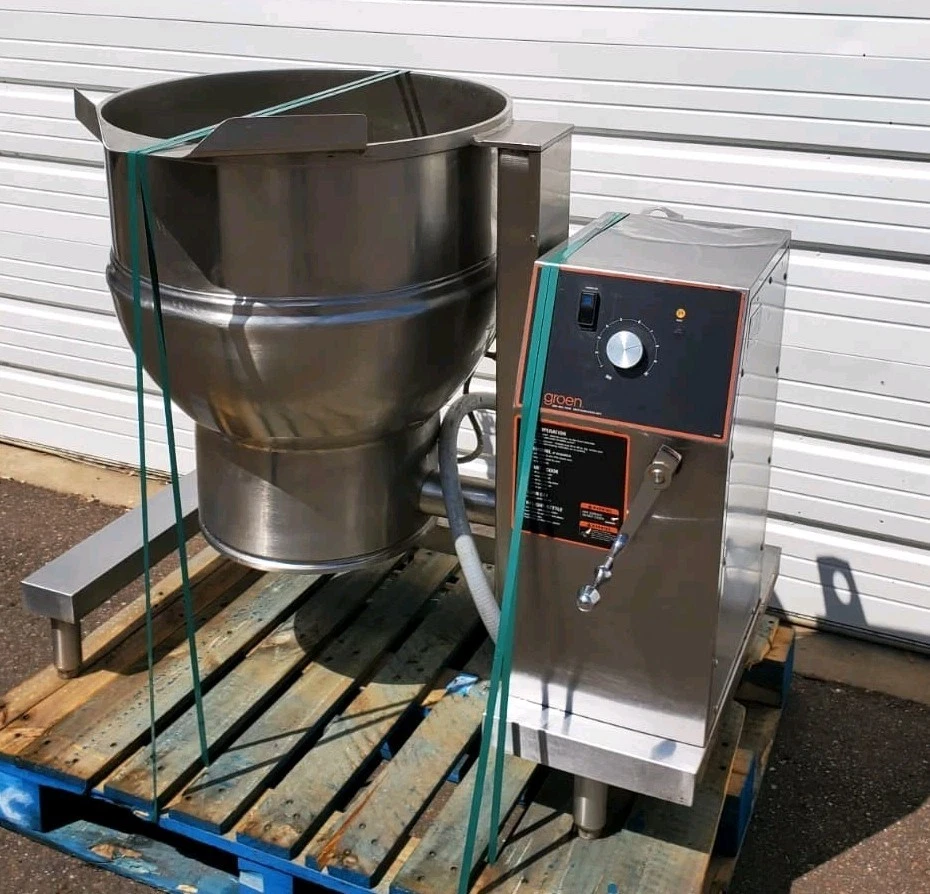 Used GROEN DEE/4-40 Jacketed Steam Kettle 40 Gallons