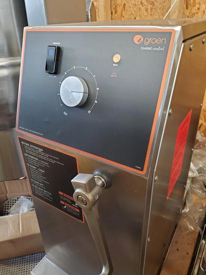 NEW unused GROEN Tilting Steam KETTLE DHT/20 Natural Gas 20 Gallons